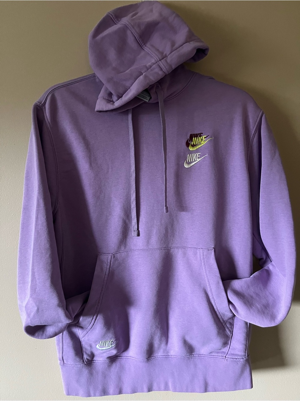 Nike Triple Logo Lavender/Purple Hoodie Ladies Size Small